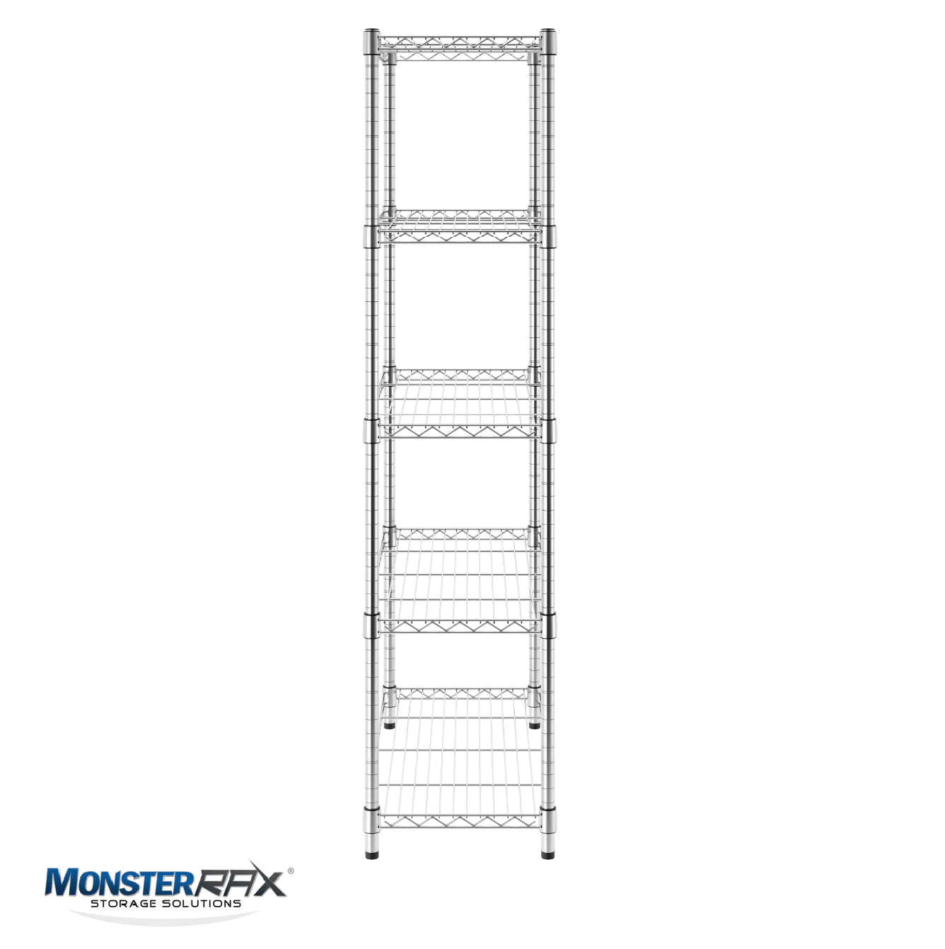 14" x 30" x 60" 5-Tier Wire Shelving