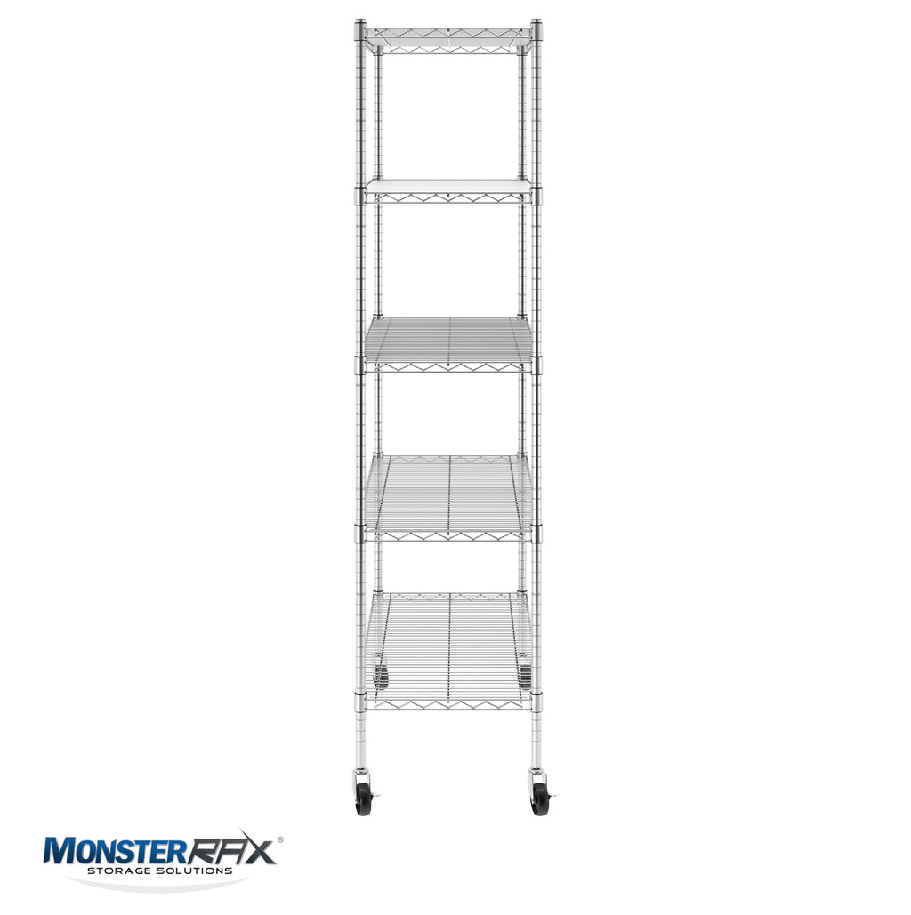 18" x 36" x 72" 5-Tier Wire Shelving
