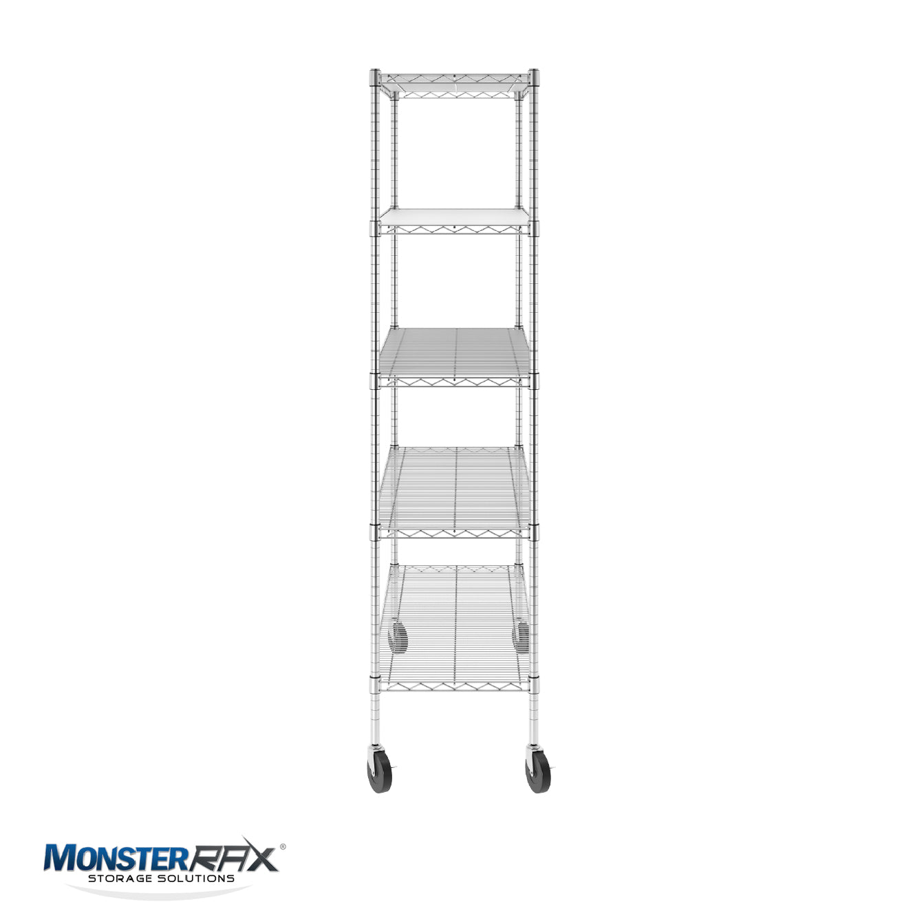18" x 48" x 72" 5-Tier Wire Shelving