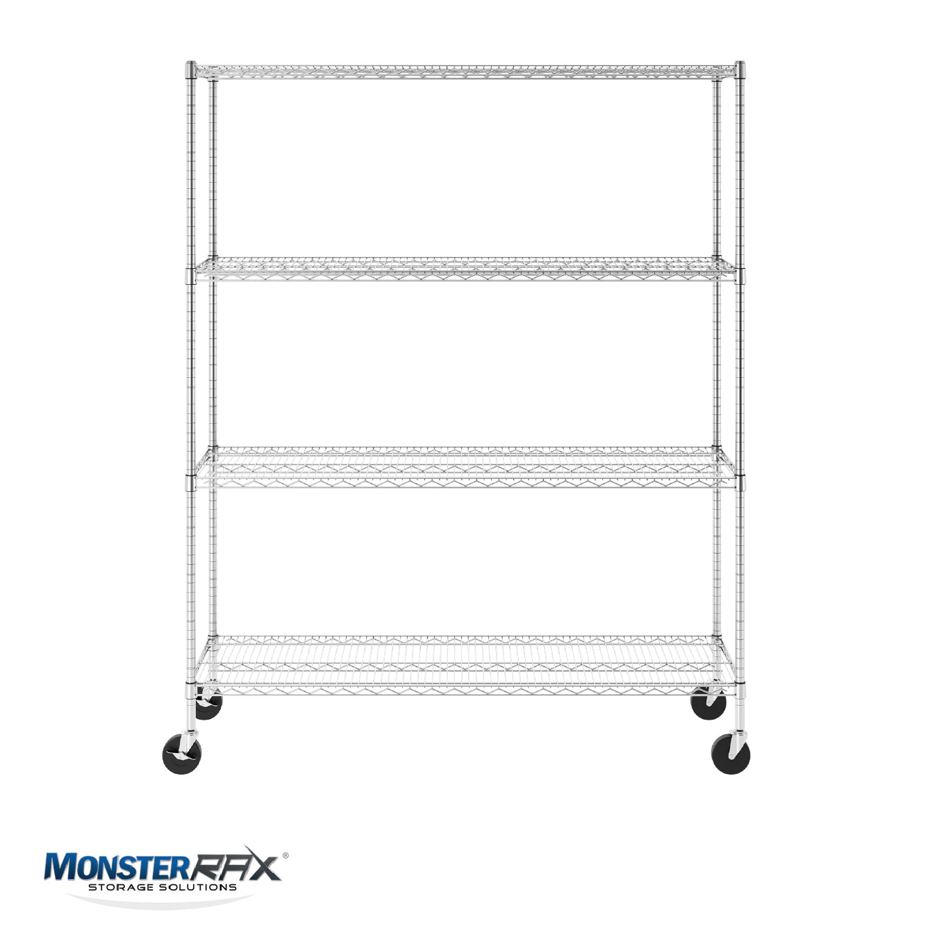 18" x 60" x 72" 4-Tier Wire Shelving