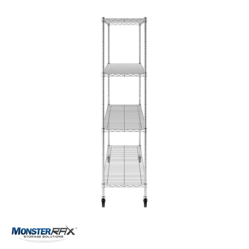 18" x 60" x 72" 4-Tier Wire Shelving