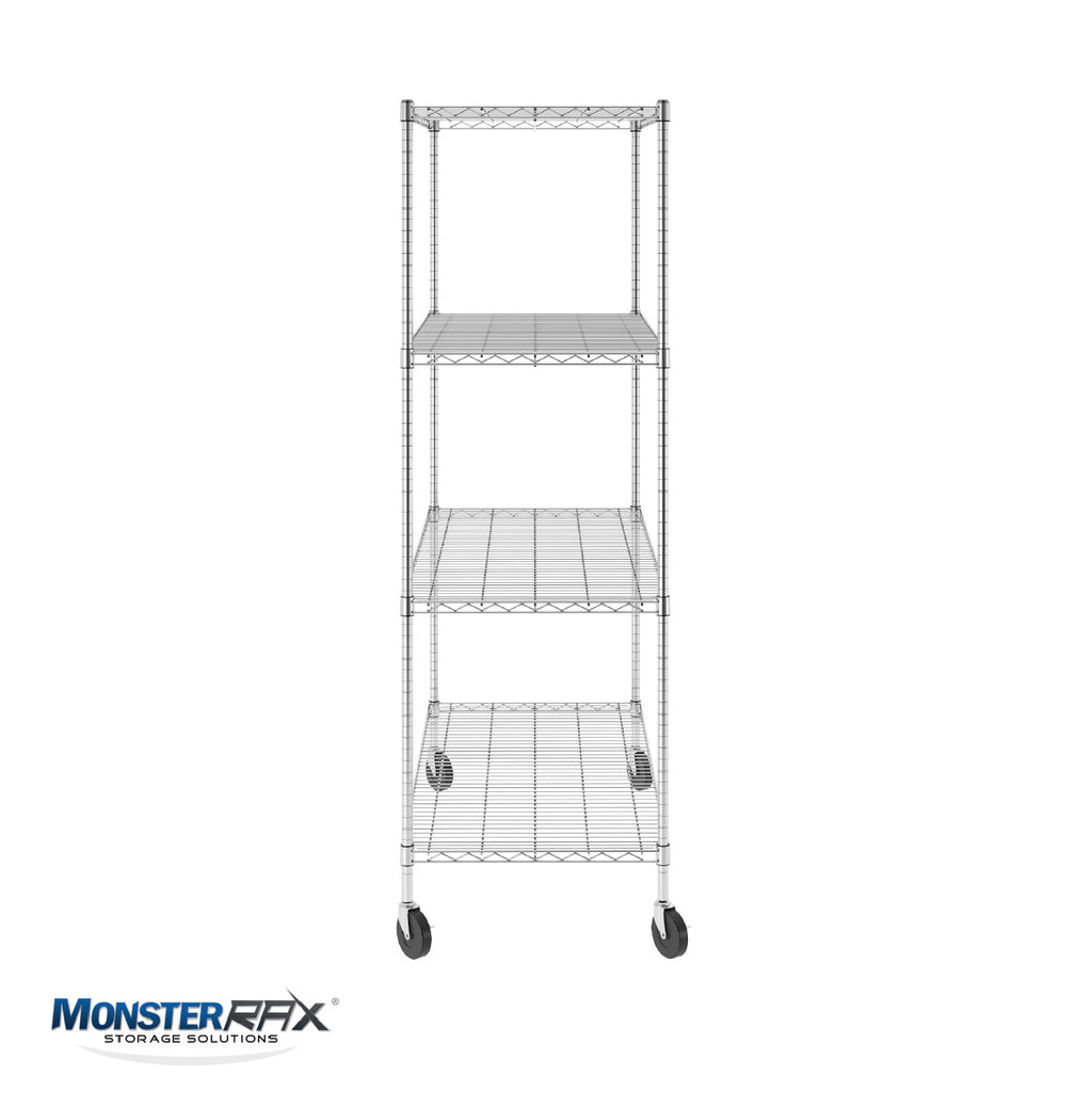 24" x 48" x 72" 4-Tier Wire Shelving