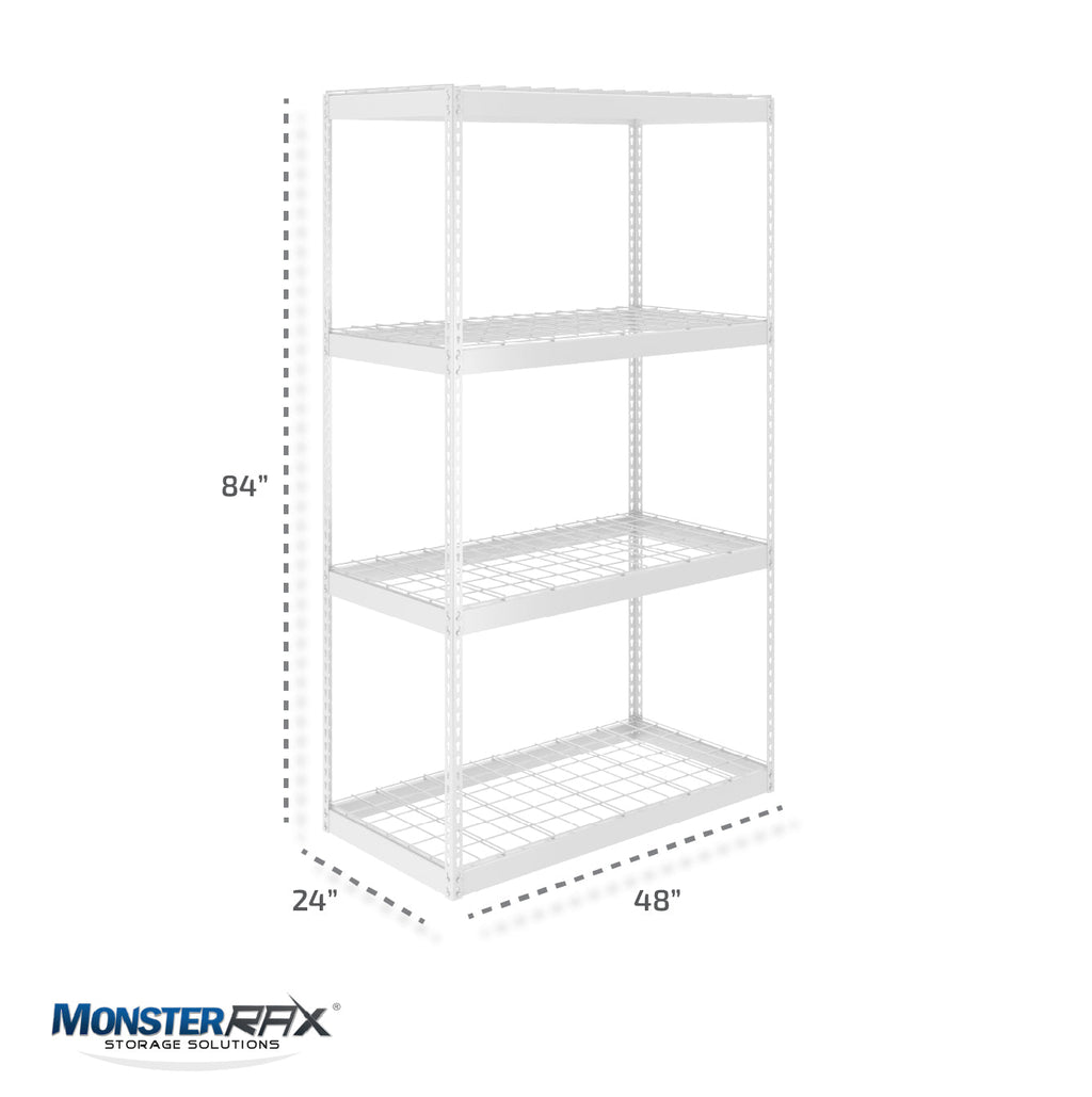 24" x 48" x 84" Garage Shelving Rack