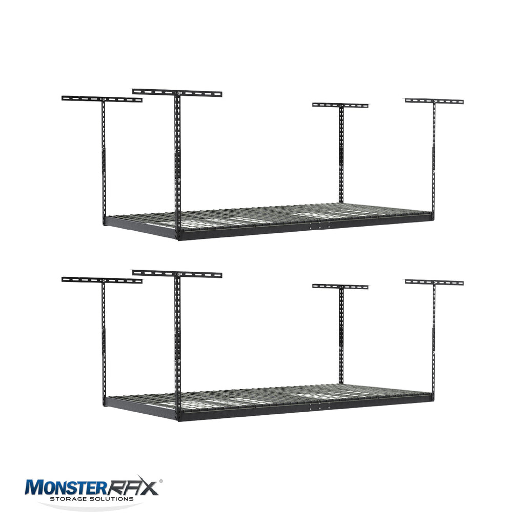 4' x 8' Overhead Garage Storage Rack (Two Rack Pack)