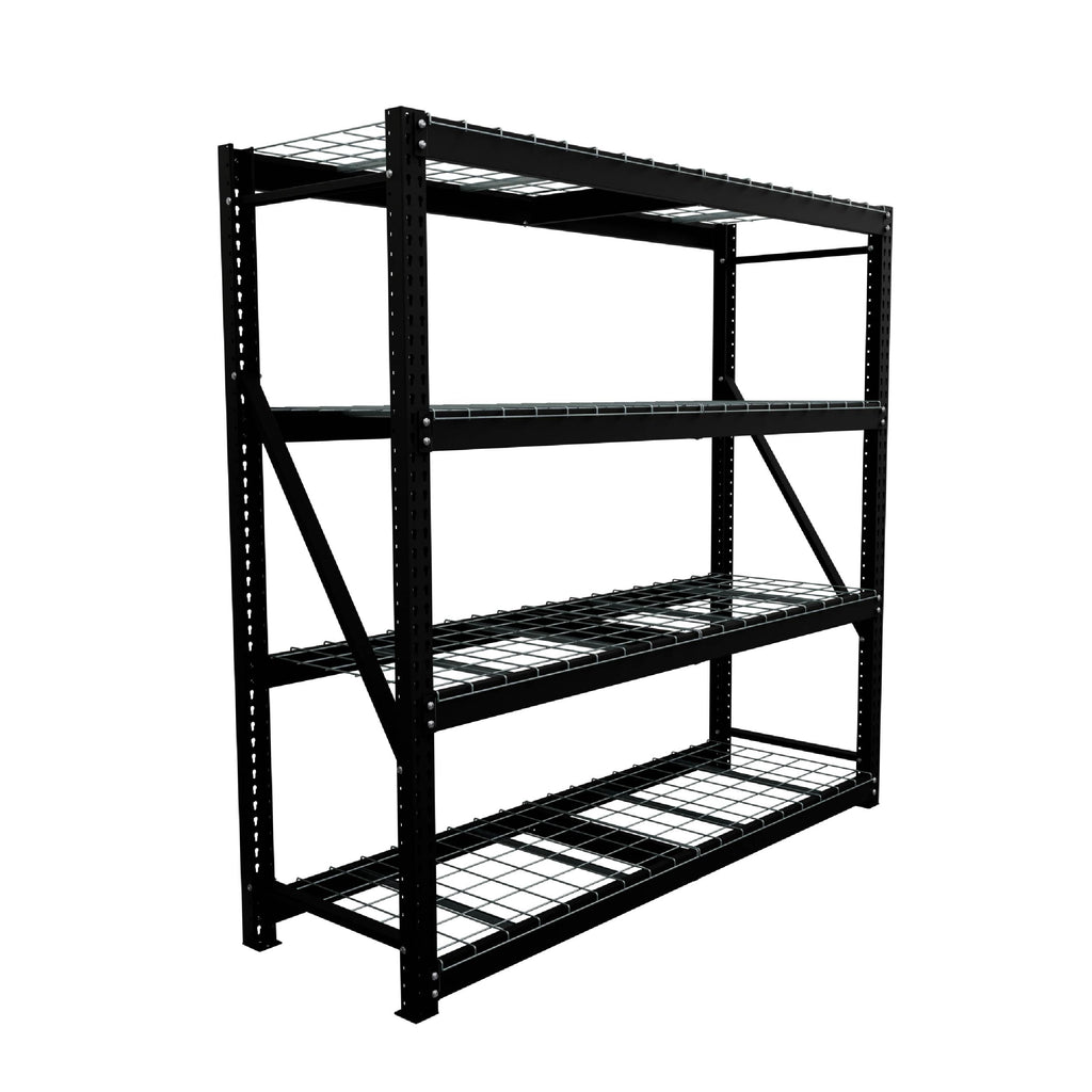 24" x 77" x 72" Industrial Garage Shelving