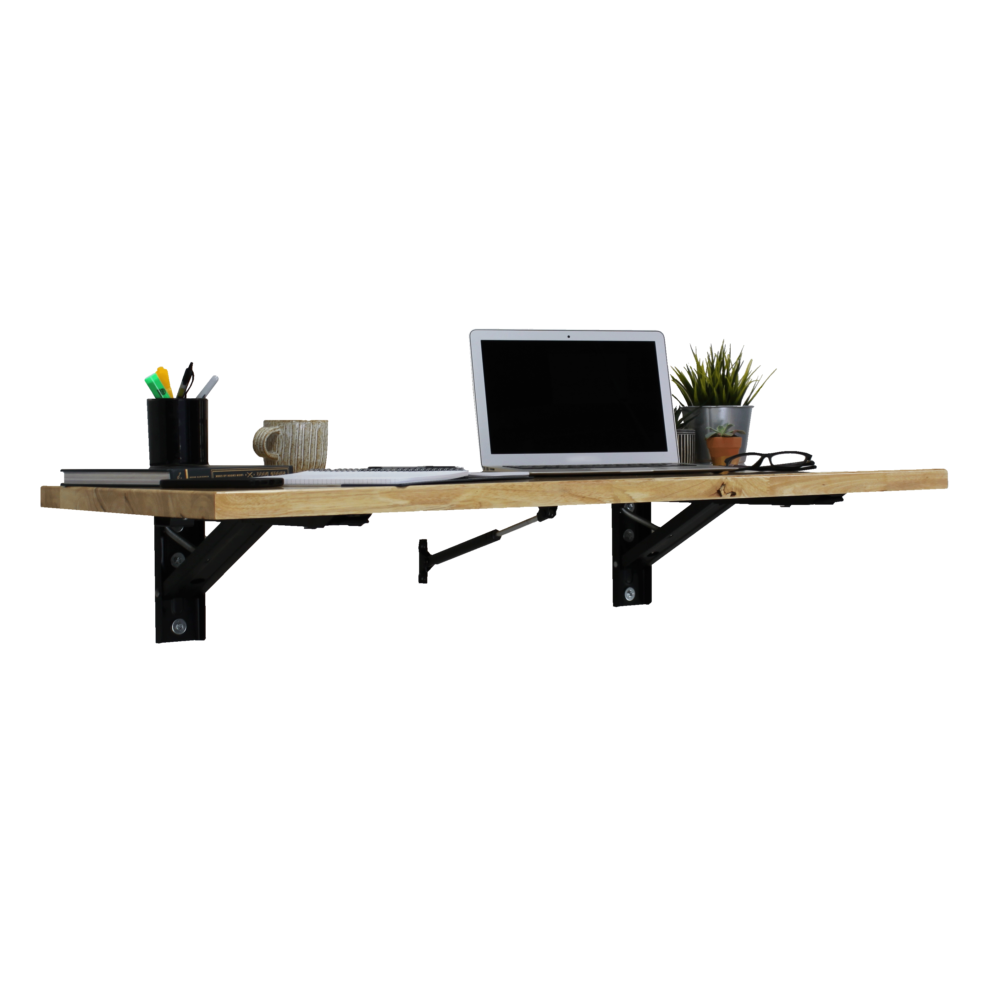 Wall-Mounted Folding Workbench