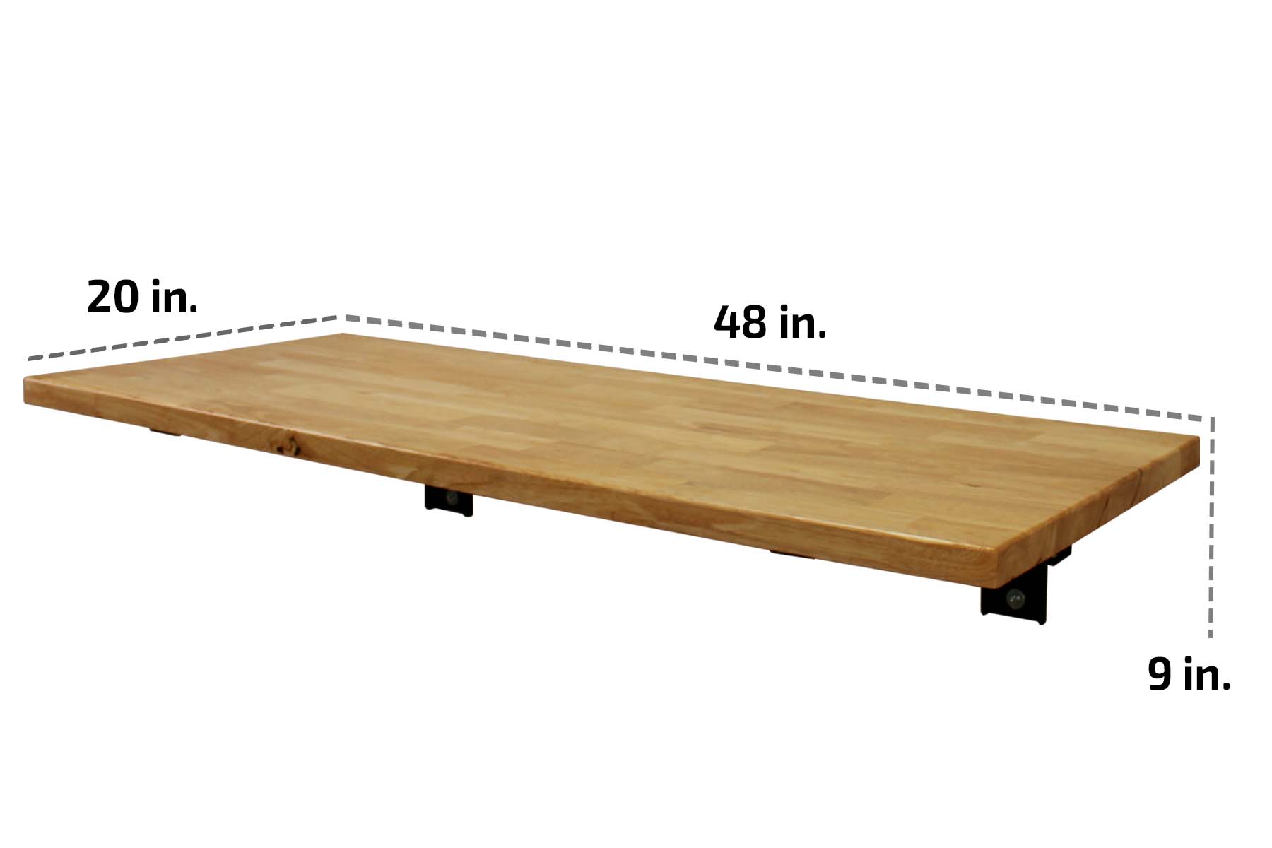Wall-Mounted Folding Workbench