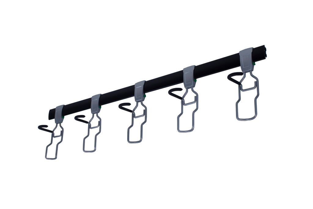 Bike Storage Rack | Garage Wall Mounted Rail and Track Bicycle Hanger