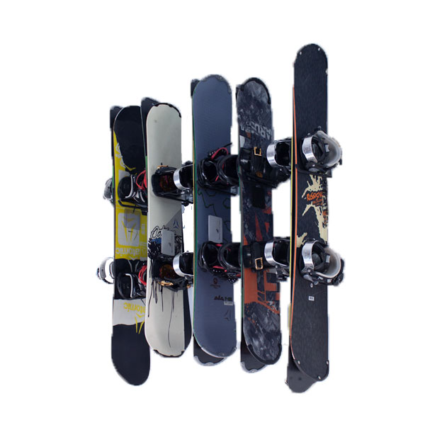 Ski, Snowboard, Surfboard | Wall Storage Rack System Home Garage Rail and Track Hanger